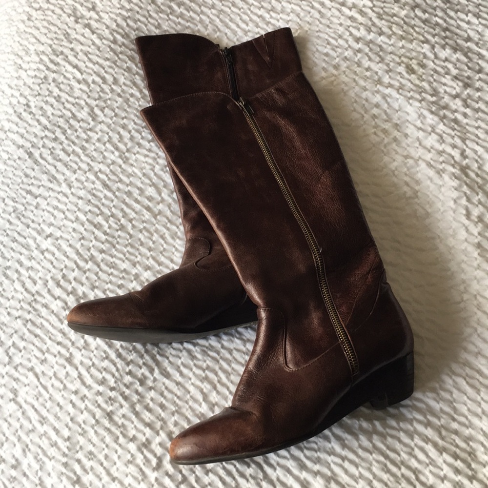 Miz Mooz Francine brown Leather Boots